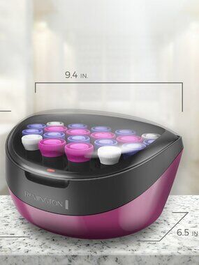 Remington Ionic Conditioning Hair Setter, 20 Velvet Hair Rollers